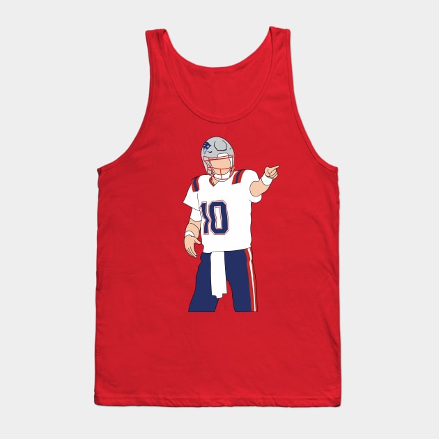 jones the number 10 Tank Top by rsclvisual